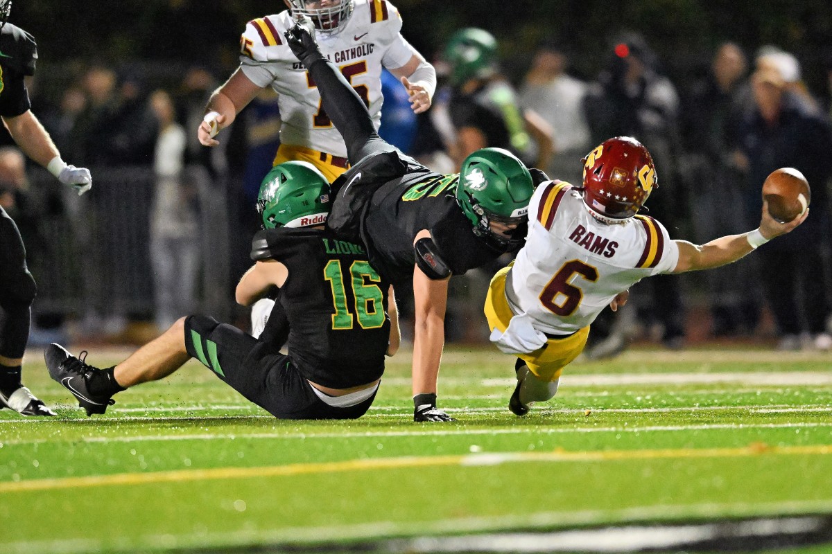 a Central Catholic West Linn 6A Oregon football semifinal November 17 2023 Leon Neuschwander 37